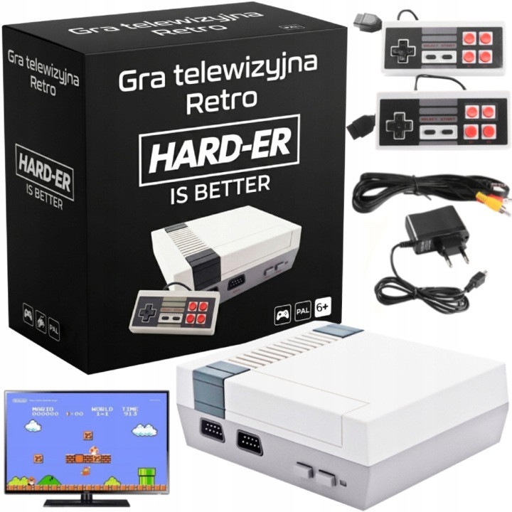 Consola retro TV cu 620 jocuri integrate distractie clasica pentru intreaga familie