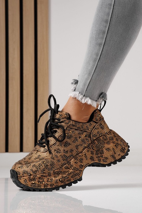 Pantofi dama, OneFashionRoom, Izabela, Animal print