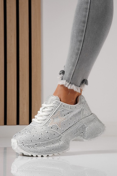 Pantofi dama, OneFashionRoom, Iulia, Alb