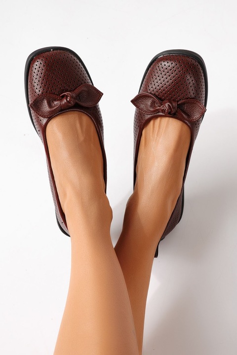 Pantofi dama, OneFashionRoom, Amaris, Bordo