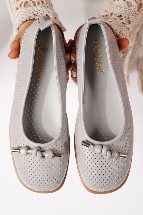 Pantofi dama, OneFashionRoom, Aeliana, Gri