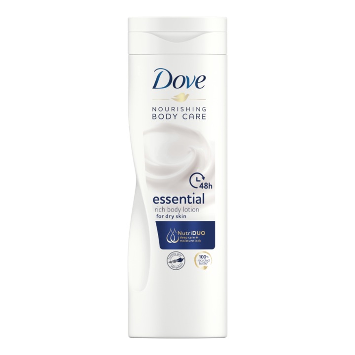 Dove Essential Care Testápoló 400 ml