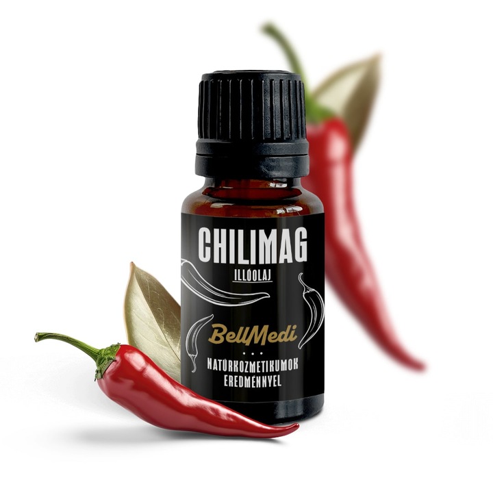 Illóolaj BellMedi Chili, 30 ml, 100% természetes, aromaterápiához