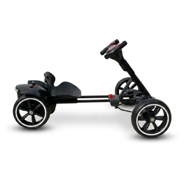 Elektromos gokart HARKRAFT 24V Gyermekeknek 3-8 éves korig – FEKETE