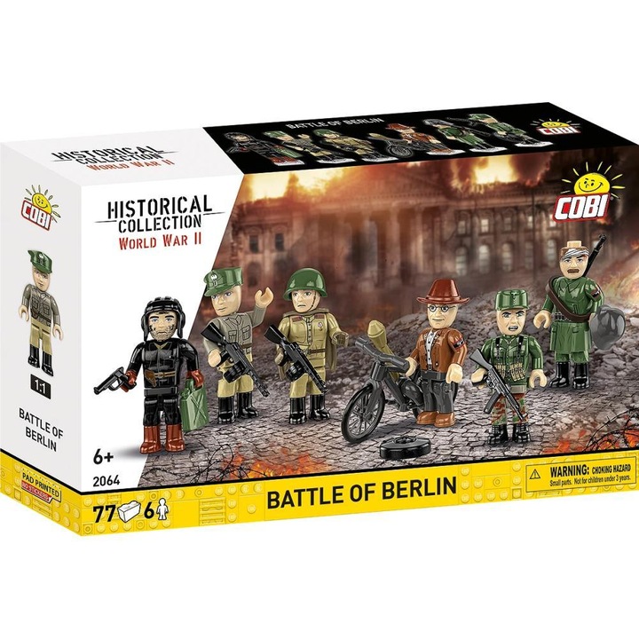 Set de Construit Battle of Berlin, 77 piese