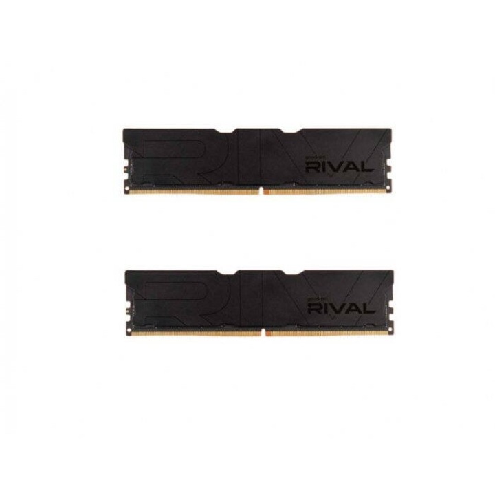 Memória Goodram 32GB (2x16GB) DDR4 3600MHz Dual Channel Kit RIVAL Deep Black