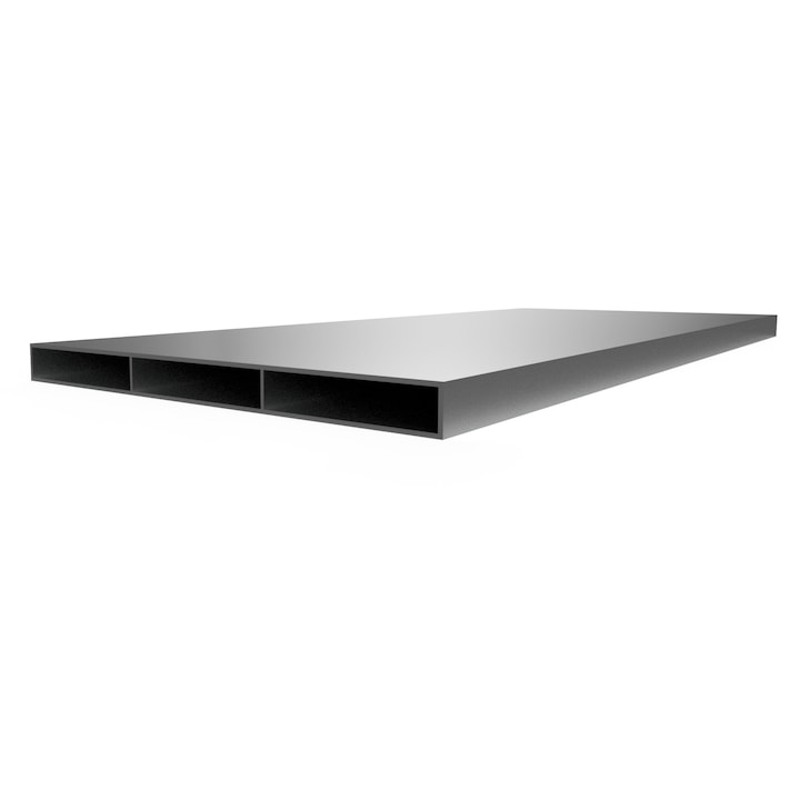Profil aluminiu V-SLOT 20x250x2 mm brut la dimensiune