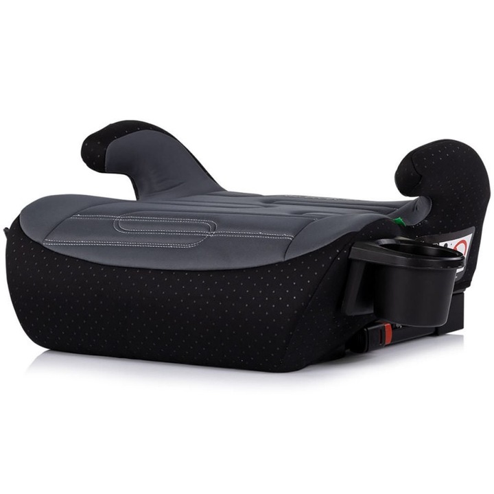 Inaltator auto copii 6-12 ani, sistem prindere Isofix, suport pahar inclus, gri