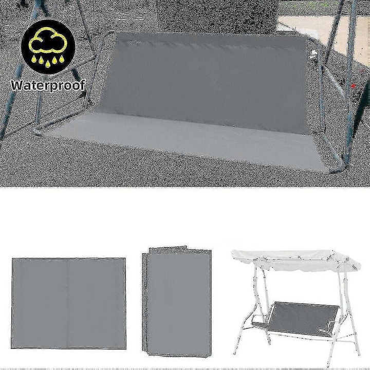 Husa pentru scaun leagan gradina, 2/3 locuri, poliester, impermeabil, 113x94cm/138x47x47cm/148x52x52cm