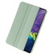 Husa tableta PU piele si silicon, verde, 10.9 inch, cu suport si protectie completa