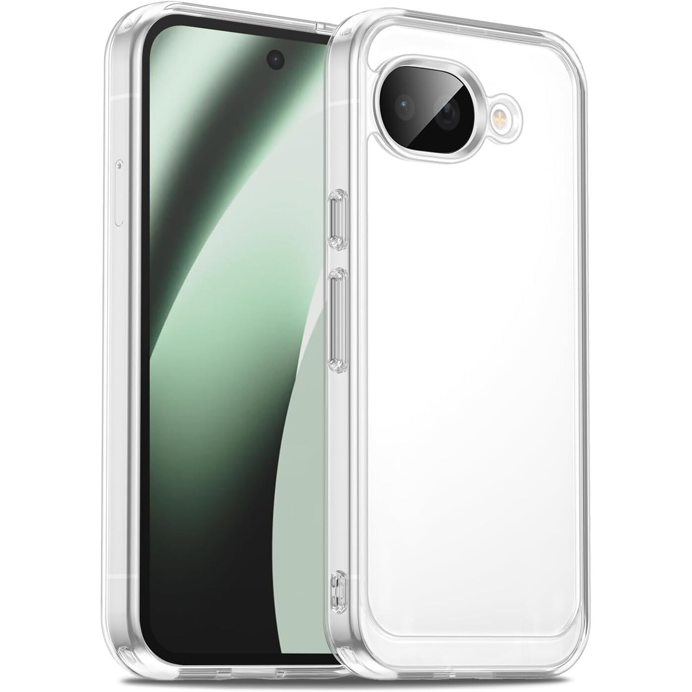 Intelli® Husa de Protectie Ultra Clear Compatibila cu Google Pixel 10a, Transparenta