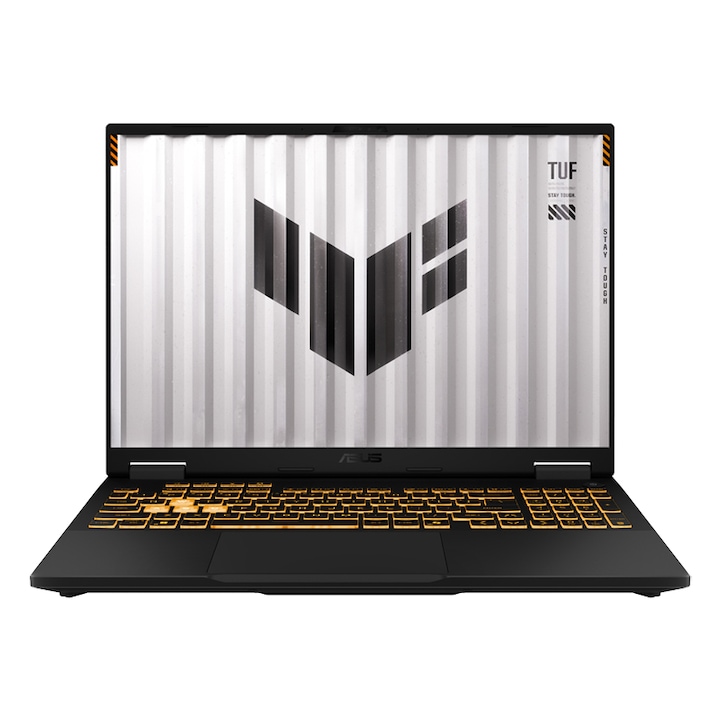 Лаптоп Asus TUF Gaming F16 FX608JMI-TU270, FX608JMI-TU270, 16", Intel Core i5-14450HX (10-ядрен), NVIDIA GeForce RTX 5060 (8GB GDDR7), 16GB 5600MHz (1x16GB) DDR5, Сив