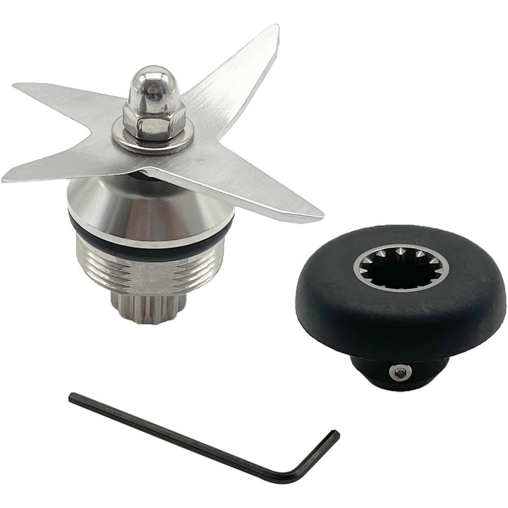 Kit lame inoxidabile pentru blender, set 3 piese