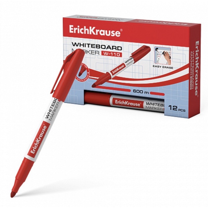 ErichKrause w-110 táblamarker (Szín: Piros)