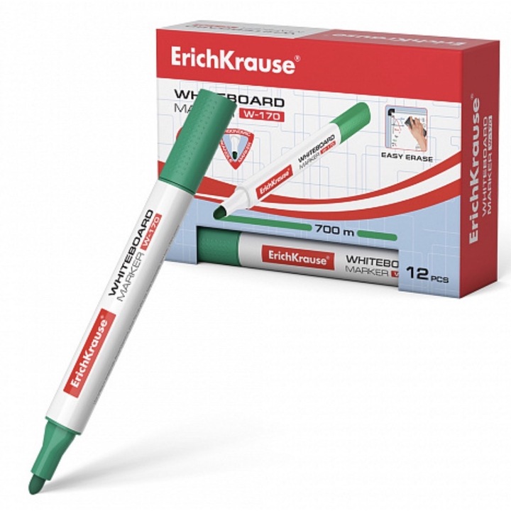 ErichKrause W-170 táblamarker (Szín: Zöld)