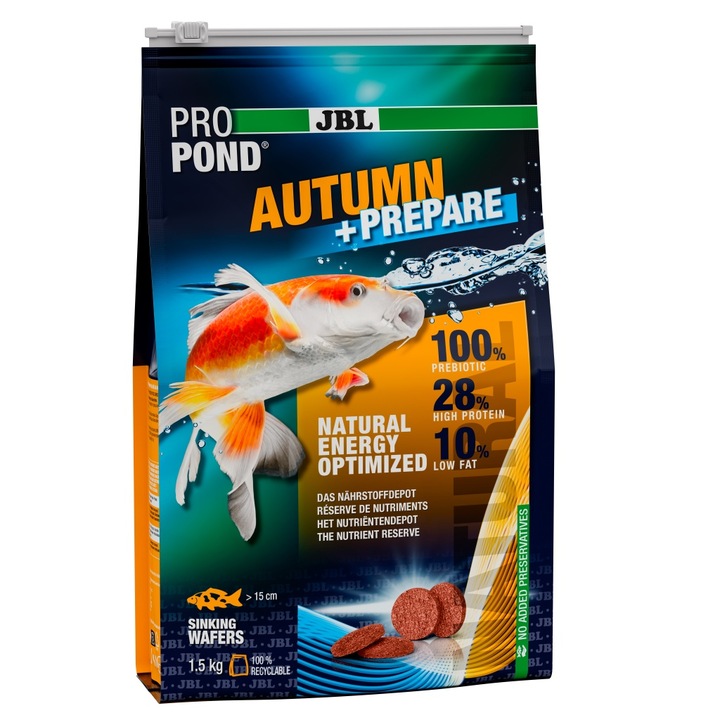 Храна за езерни риби JBL ProPond Autumn Prepare 1.5 kg
