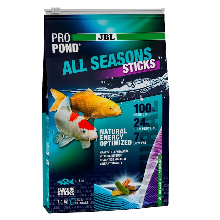 JBL ProPond All Season Stick храна за езерни риби 1.1 kg