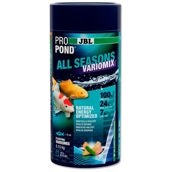 Храна за езерни риби JBL ProPond All Season VarioMix 0.14 kg