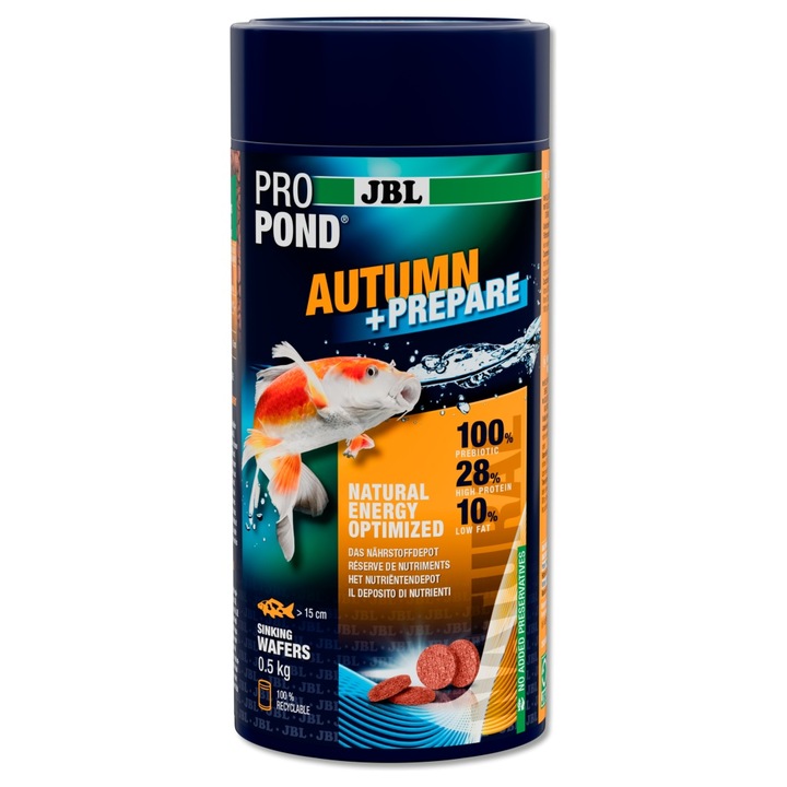 Храна за езерни риби JBL ProPond Autumn Prepare 0.5 kg