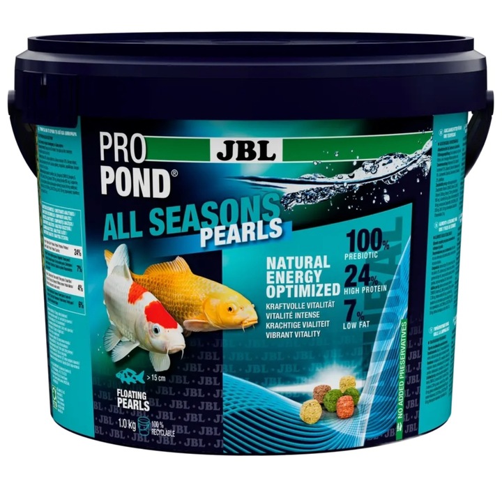 Храна за езерни риби JBL ProPond All Seasons Pearl 1 kg