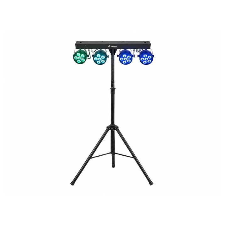 Thunder PARTYBAR408 24x RGBW LED PAR fényeffekt szett
