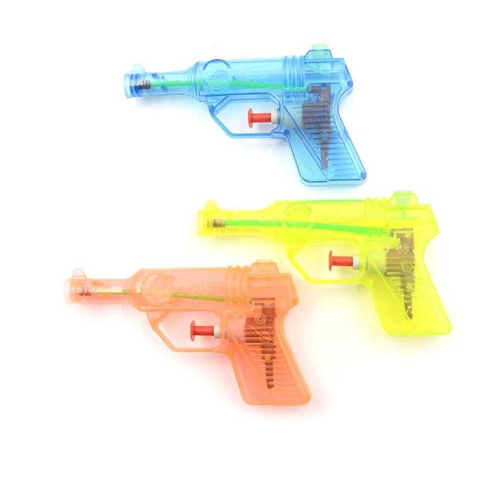 Mini zseb vízipisztoly játék kerti pancsoláshoz 12 cm Torch