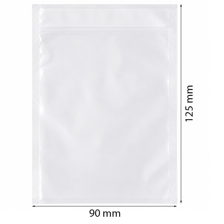 INATECH ® Öntapadós Dokumentumtartó Boríték Készlet, 100 db, C7 90 x 125 mm, Átlátszó