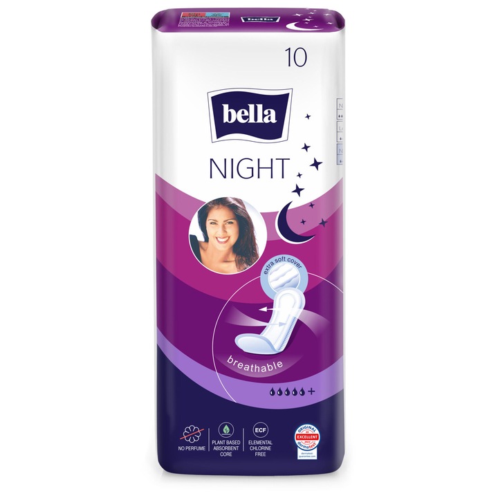 Bella night дамски превръзки 10 бр