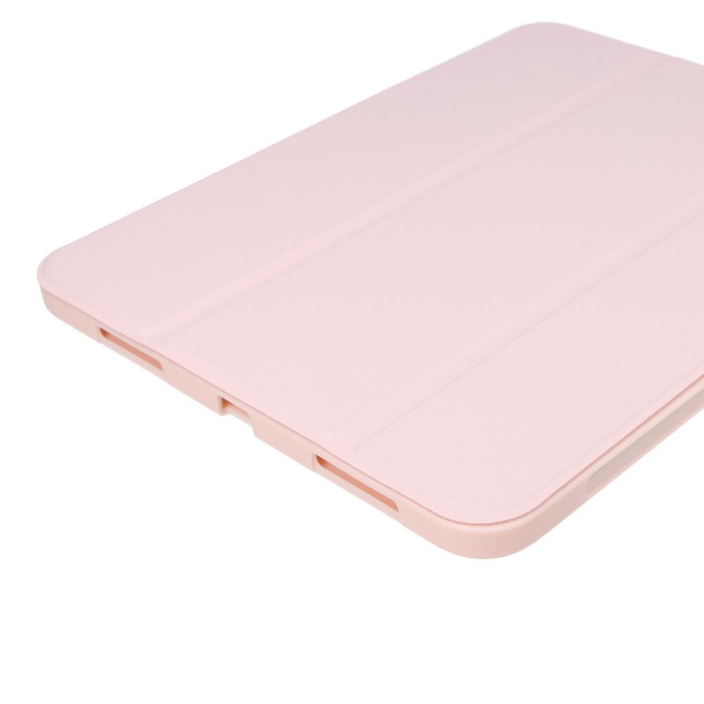 Husa carte, pentru iPad 11", A16 2025, a 11-a generatie, stand, decupaje precise, Roz deschis