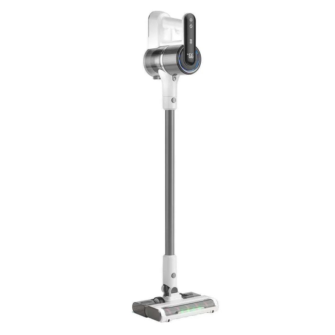 Aspirator Vertical Fara Fir 2-in-1 Premium, Aiorber, 10000Pa 180W Aspira si Spala Simultan Uscat-Umed. Putere Mare de Aspirare, Alb