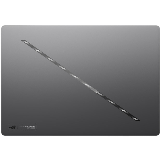Laptop Gaming ROG Zephyrus G16 GU606AR cu procesor Intel® Core™ Ultra 9 386H pana la 4.9GHz, 16'', 2.5K, WQXGA, OLED, 240Hz, 32GB LPDDR5X RAM, 1TB SSD, NVIDIA® GeForce RTX™ 5070 Ti 12GB GDDR7, Windows 11 Home, Eclipse Gray