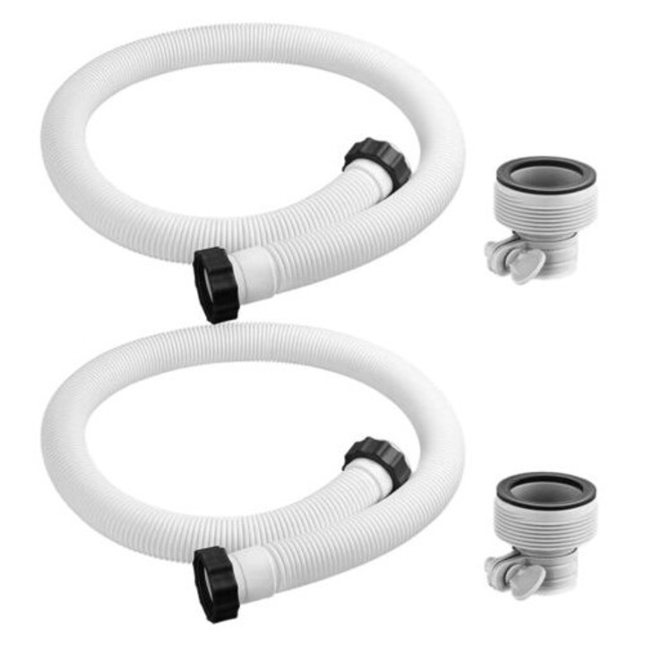 Intex medence tömlő adapterhez, tömlőcsere, medenceszűrő, szivattyútömlő csatlakozók (2 darab)