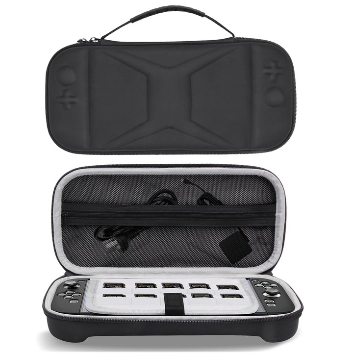 JOOVCC Kemény tok Nintendo Switch 2-höz, hely 10 játéknak és kiegészítőknek