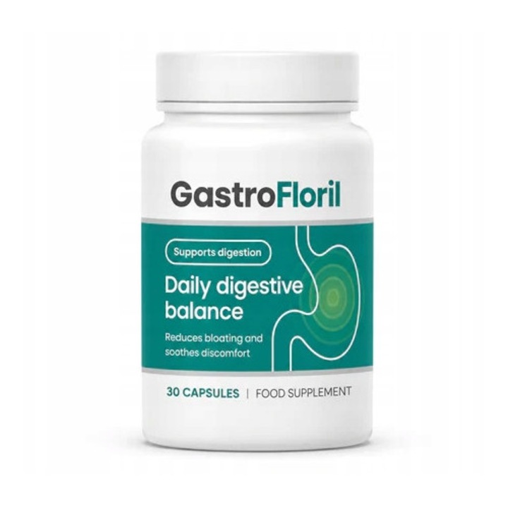 GastroFloril – Подкрепа за храносмилателната система и здравето на червата – 30 капсули