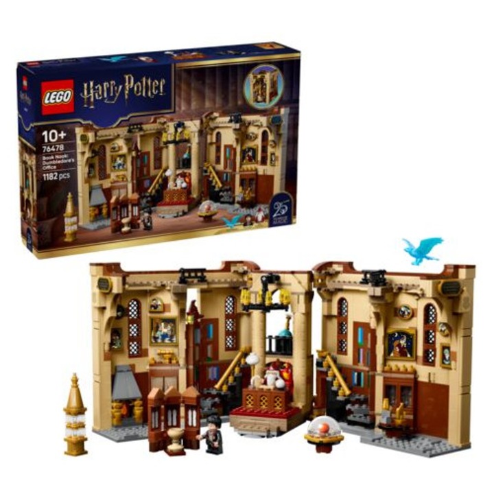 LEGO Harry Potter Casuta pentru carti: Biroul lui Dumbledore 76478