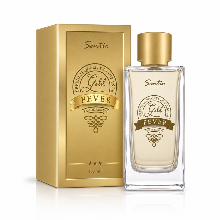 Női Eau de Parfum, Gold Fever, 100 ml, Sentio®