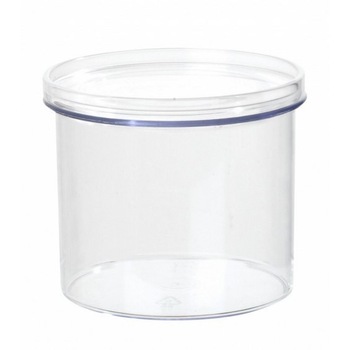 Cutie alimentara Plast Team, 0.6 l, Plastic, Transparent Cutie alimentara Plast Team, 0.6 l, Plastic, Transparent