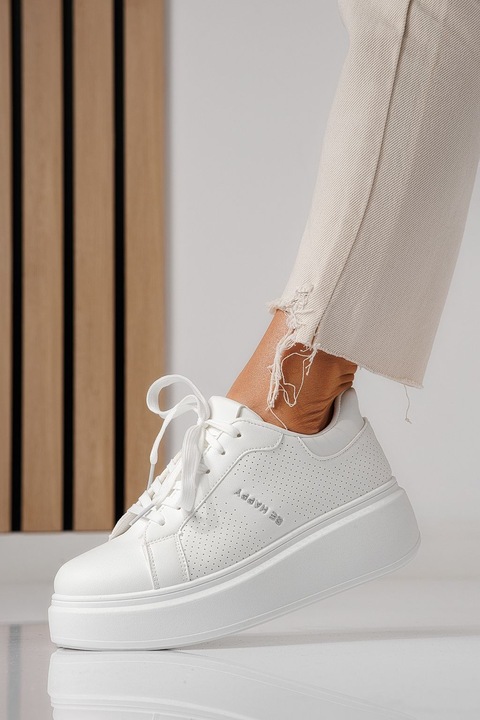 Pantofi dama, OneFashionRoom, Ada, Alb, 40 EU