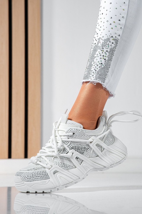 Pantofi dama, OneFashionRoom, Cate, Alb