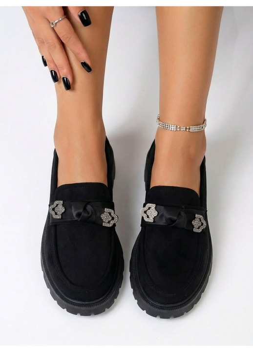 Pantofi dama, OneFashionRoom, Elaris, Negru