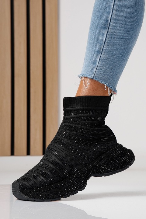 Pantofi dama, OneFashionRoom, Desia, Negru