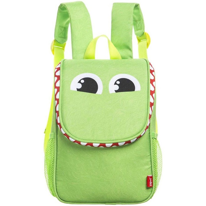 Rucsac ZIPIT Wildlings New Green - verde