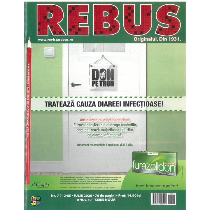 Rebus Flacara 7/2026 / 1248 - publicatiile Flacara - Alias Publishing