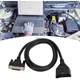 OBD2 кабел за автодиагностика, съвместим със скенери CRP 123 X Pro и CRP 129 VIII, с бързо предаване, 1.5м