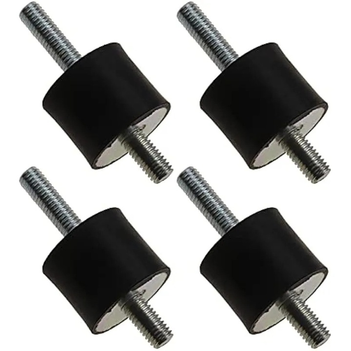 Kit monturi antivibratii cauciuc M8 30x25mm pentru compresor aer