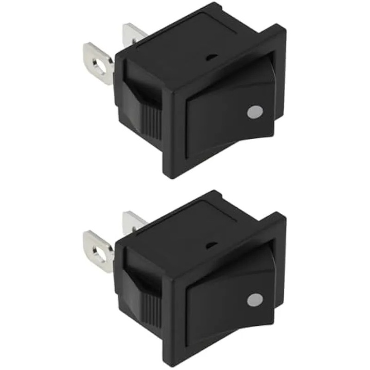 Комплект от 2 превключвателя за запалване на искра 12V 6A 20x12mm пластмасов изолатор