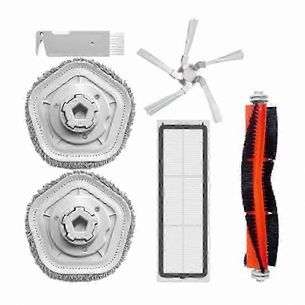 Set accesorii aspirator robot, perie, filtru HEPA, lavete, multicolor