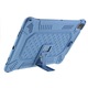 Husa tableta, silicon si plastic, albastru, 12.9 inch, cu suport integrat