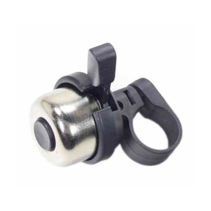 Clopotel bicicleta ROY 33mm metalic argintiu montaj ghidon