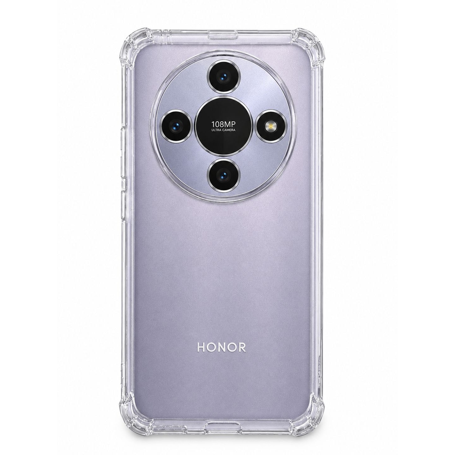 Husa protectie Mat-Tech compatibila cu Honor Magic 8 Lite / Honor X70 / X9d Margini ridicare camera, Colturi anti-soc, Rezistenta la impact, Transparenta